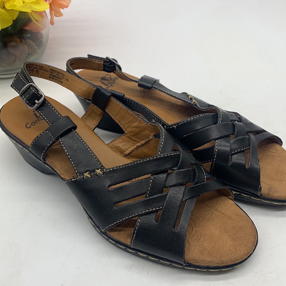 Comfortable Black Women's Sandals
